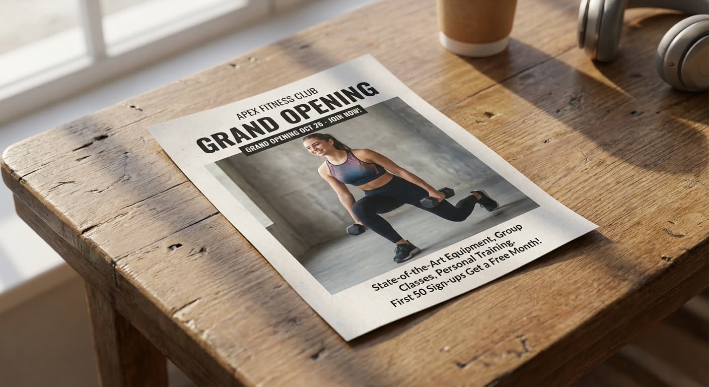 Image prepared at larger dimensions for a print layout