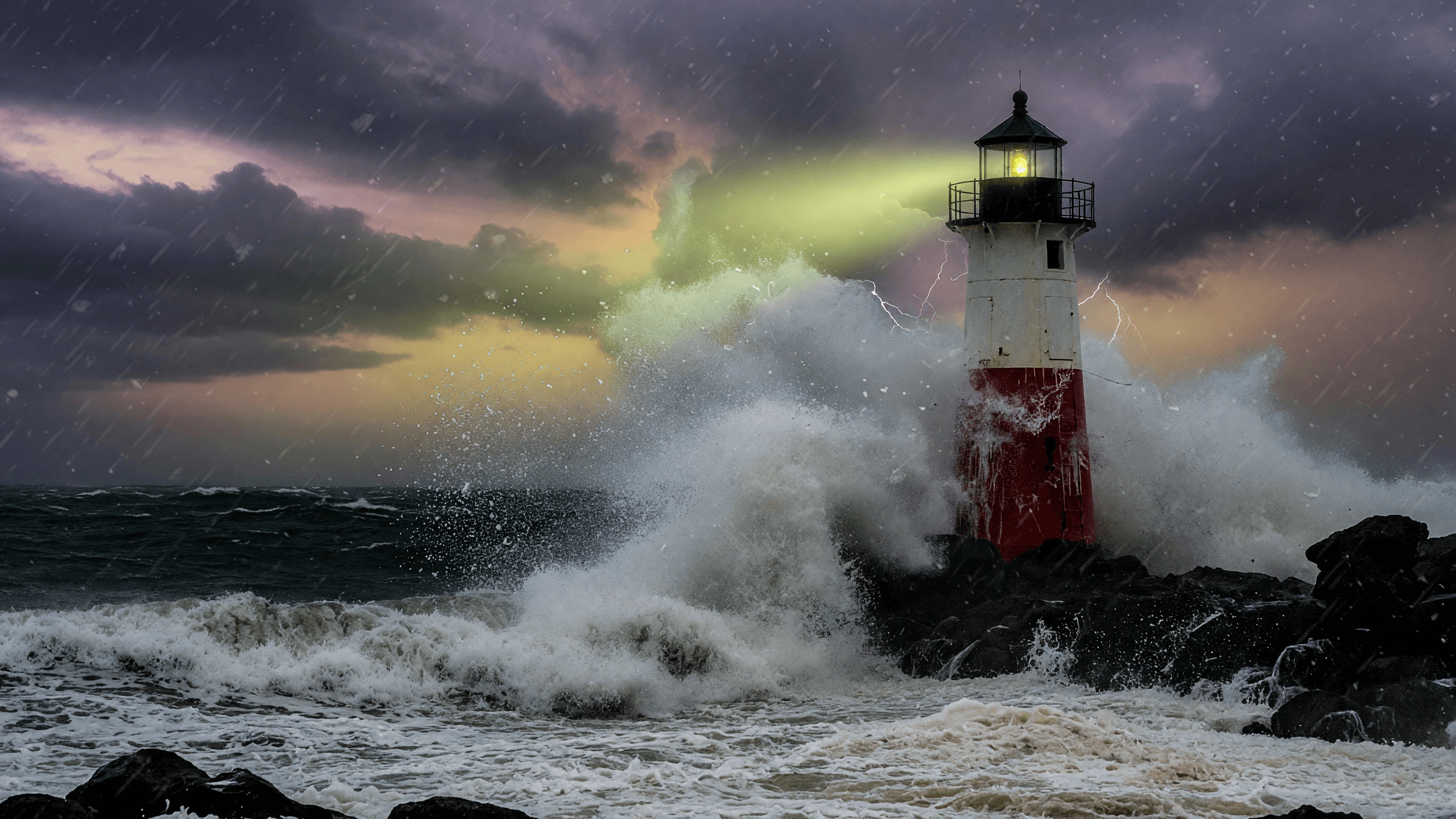 Lighthouse still used to direct a Seedance 2.5 clip