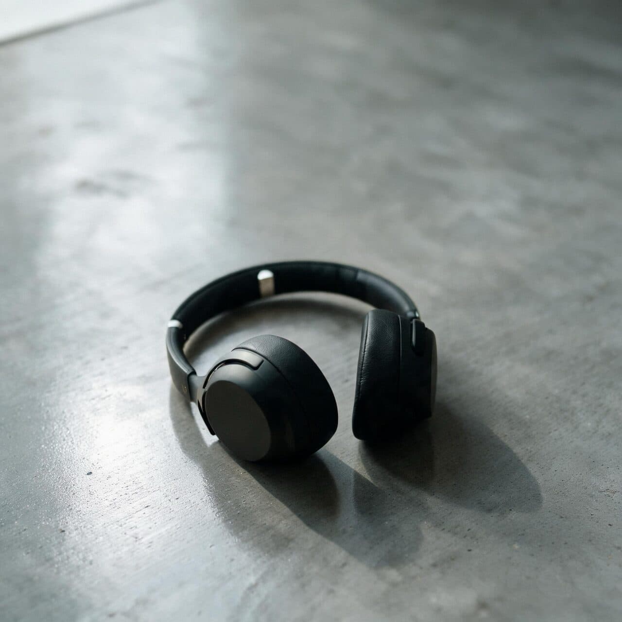 headphones moved onto concrete with Seedream 5 Pro Edit in Made