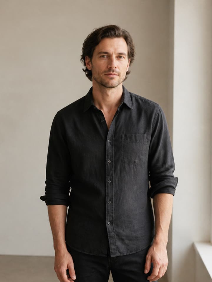 The single portrait photo sent to VEED Fabric