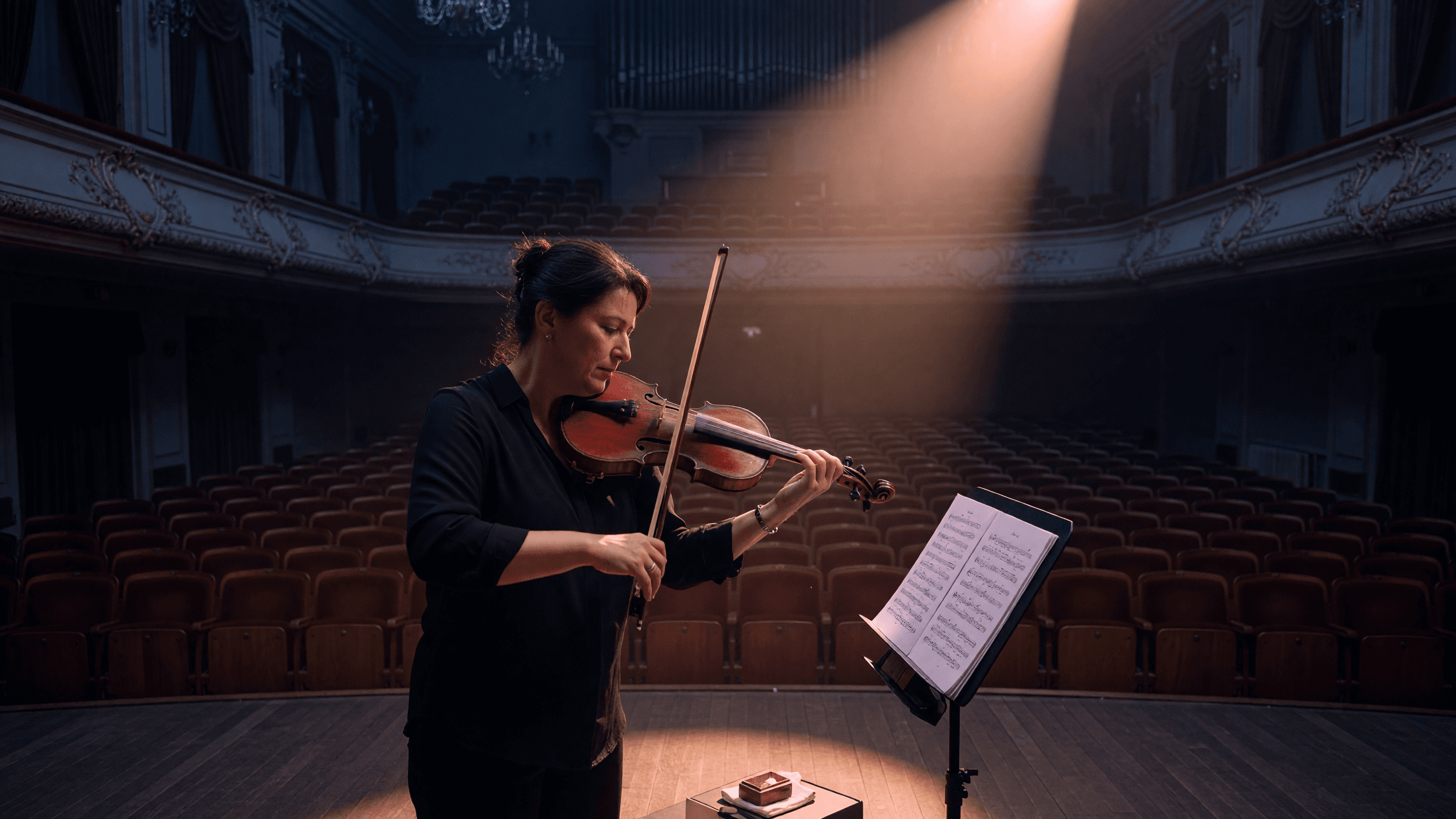 Violinist start frame supplied to WAN 3.0 Prime