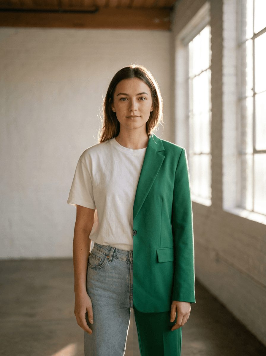 AI Clothes Changer example