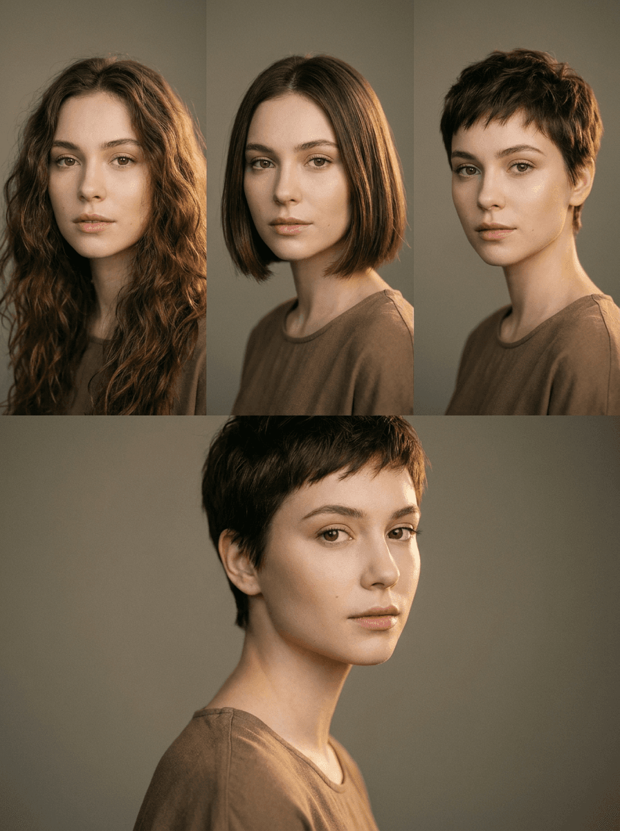 AI Hairstyle Changer example
