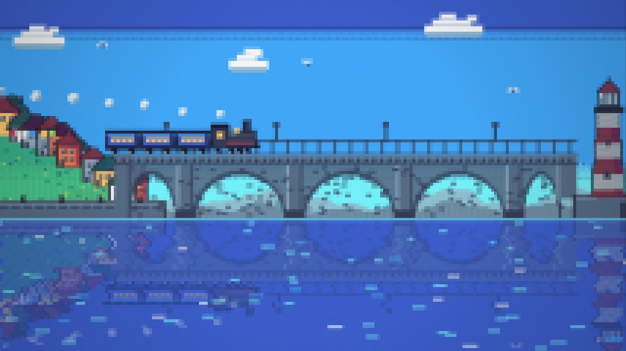 Little Harbor, One Day, a film painted in code by Claude Opus 5.5