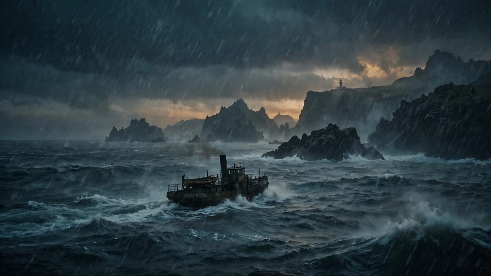 The Lighthouse Keepers Who Vanished from Flannan Isles, a storytelling episode in the Noir Documentary style