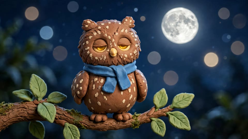 Why Do Owls Stay Awake at Night?, a kids episode in the Clay World style