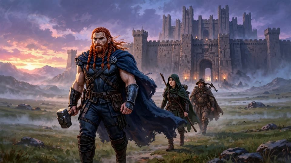 Thor and the Giant Who Tricked Him, a storytelling episode in the Storybook style