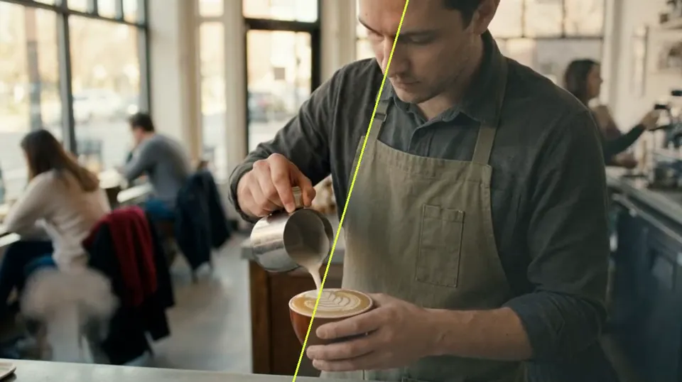 A clip graded faded film by Made Color Grading