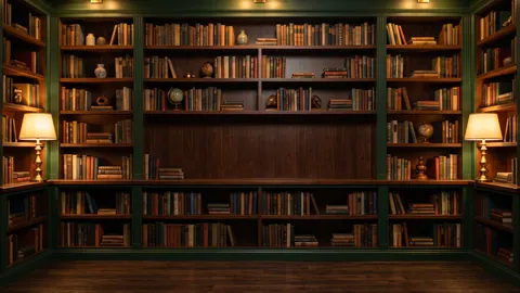 A library podcast set