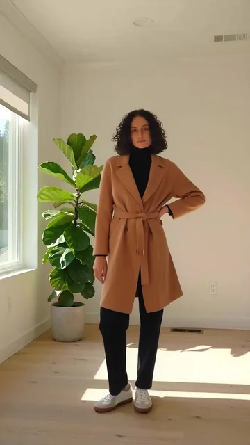 The same frame in a trench coat