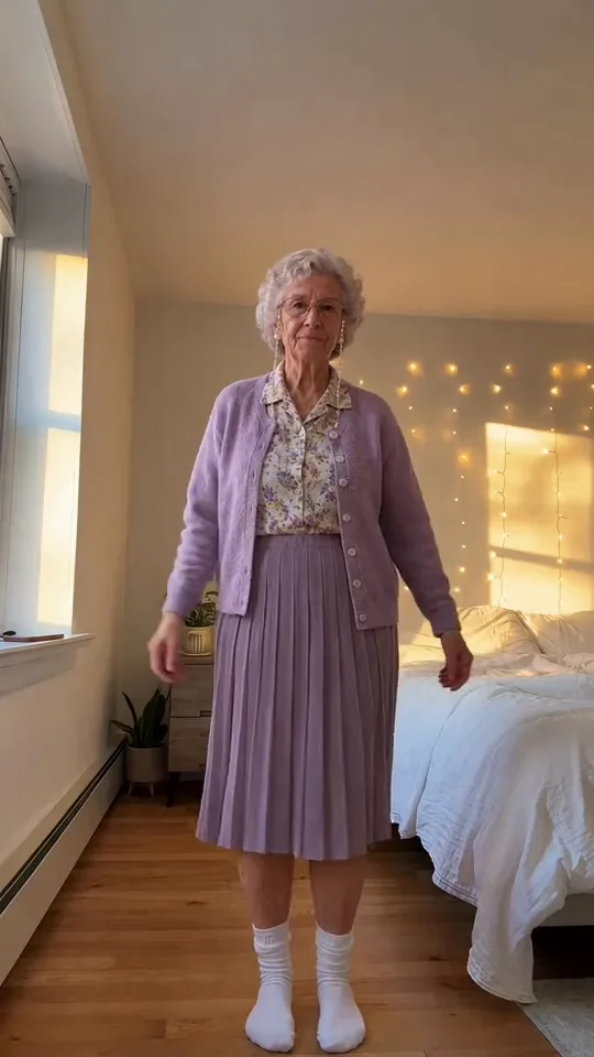 The same dance recast as grandma, 80