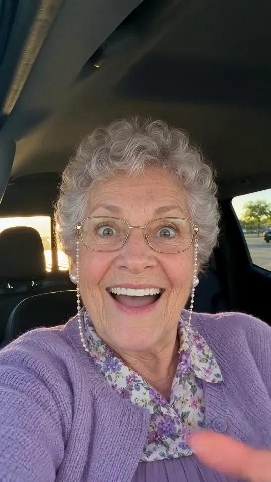 The same clip recast as grandma, 80